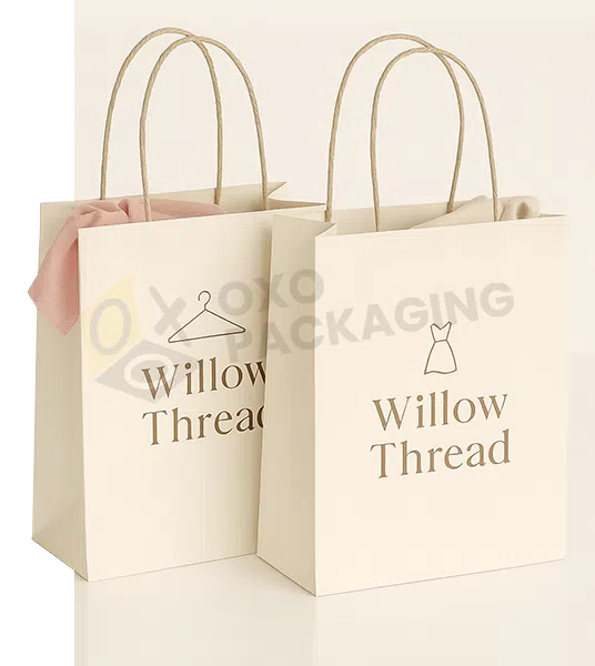 bulk branded paper bags