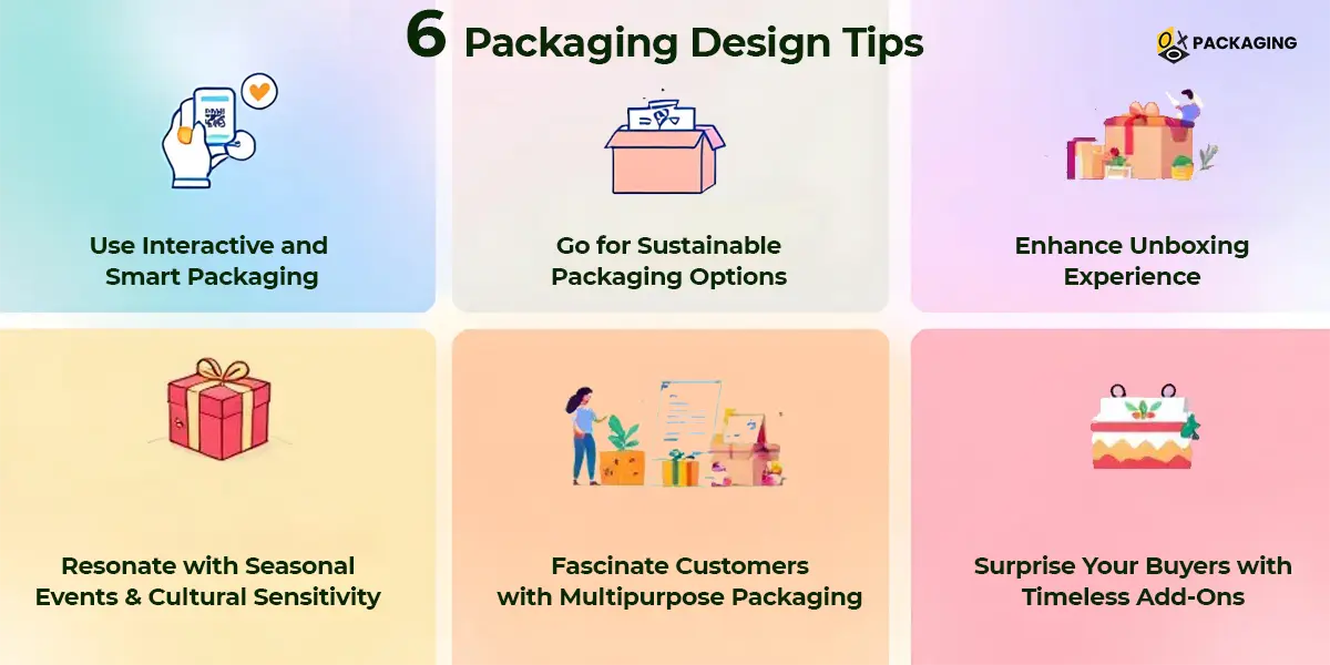 6 packaging design tips to level up your marketing game