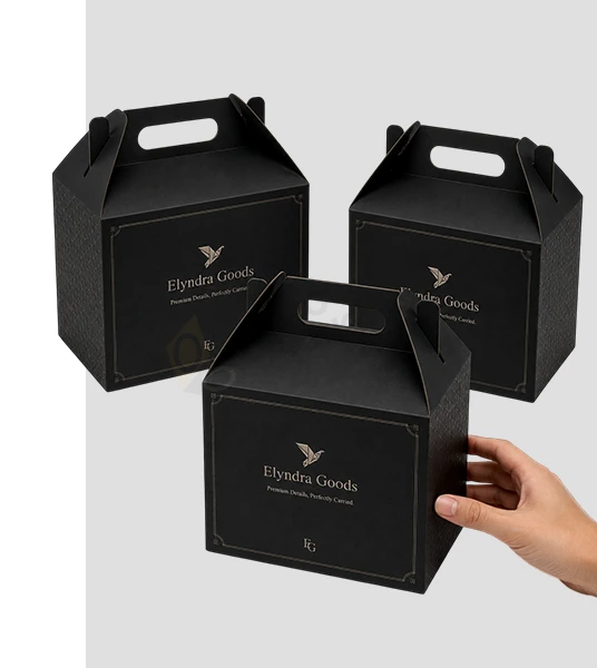 custom black gable boxes