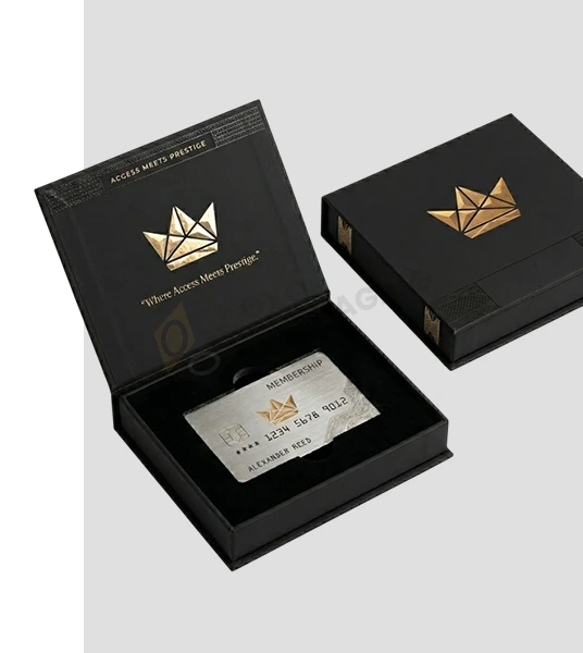 custom credit card box