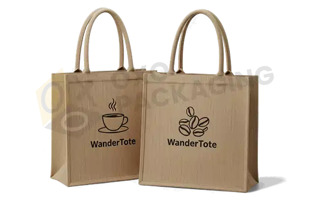 custom jute tote bags wholesale