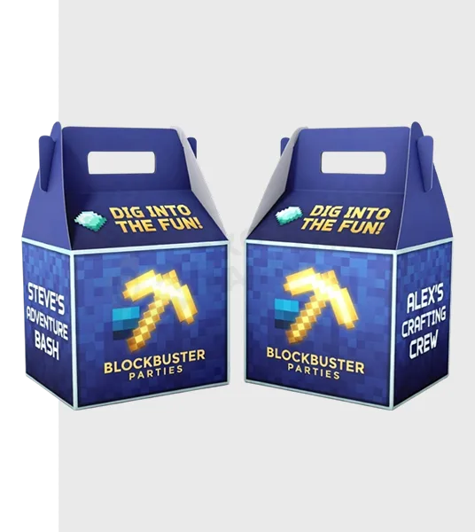 Custom Minecraft Favor Box