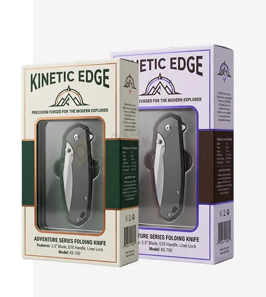 custom pocket knife packaging