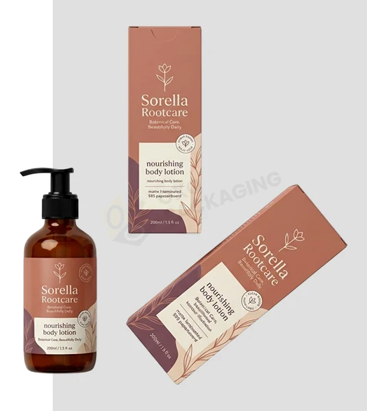Custom Printed 200ml Bottle Boxes