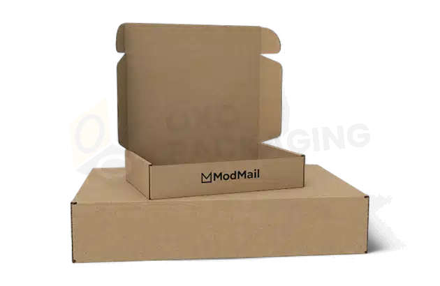 Custom Printed Brown Mailer Boxes Packaging