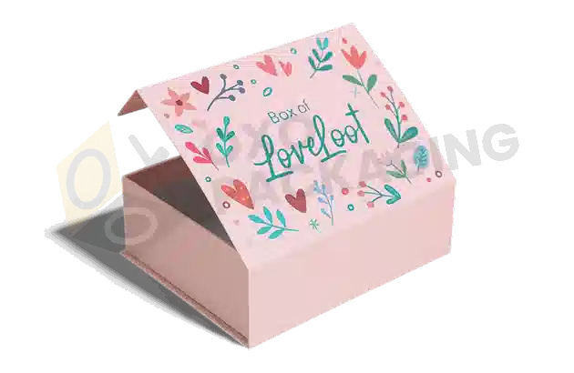 Custom Printed Gift Box with Window Packaging