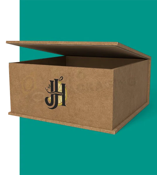 Custom Printed Kraft Magnetic Boxes
