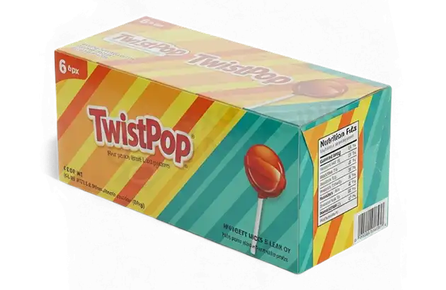 Custom Printed Lollipop Packaging