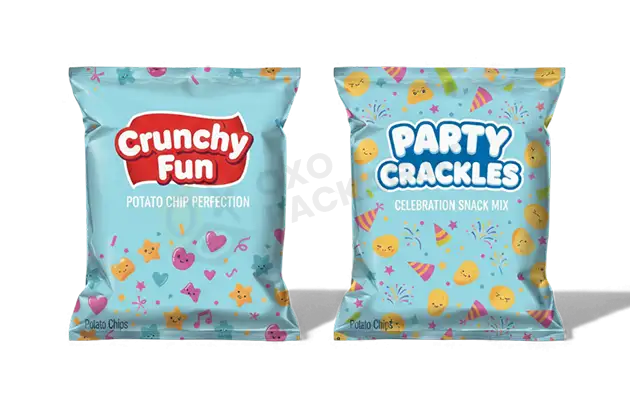 Custom Printed Personalized Chip Bags Packaging