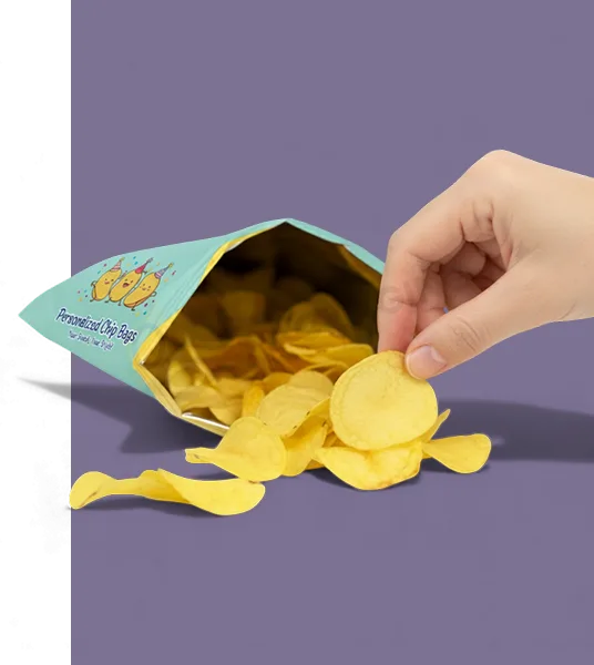 Custom Printed Personalized Chip Bags