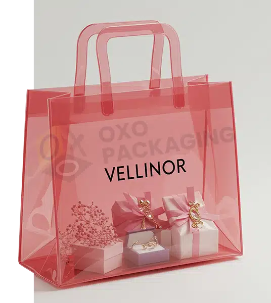 Custom Printed Plastic Bags With Handles