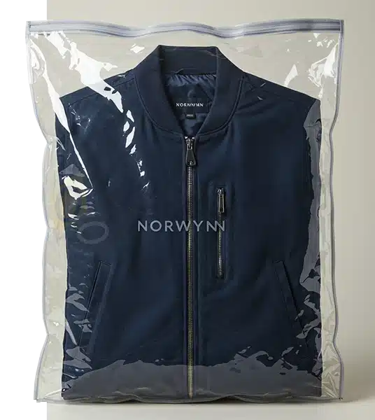 Custom Printed Plastic Garment Bags