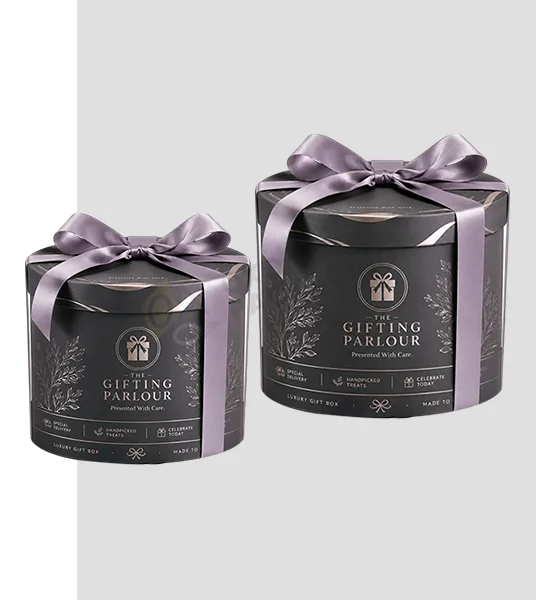 Custom Printed Round Gift Boxes