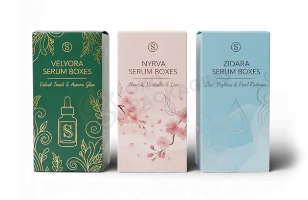 custom printed serum boxes