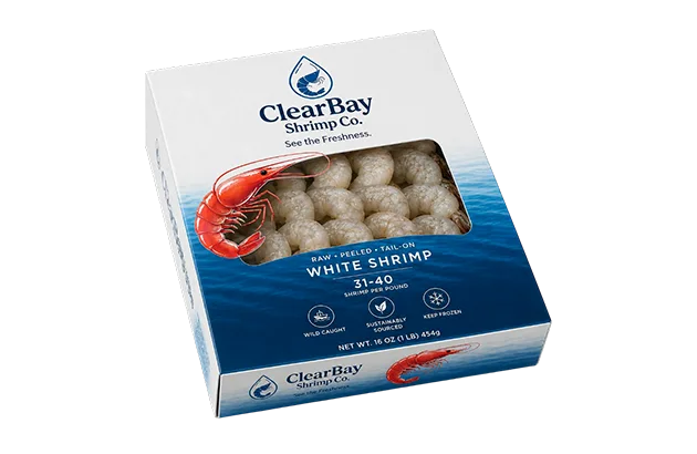 Custom Printed Shrimp packaging