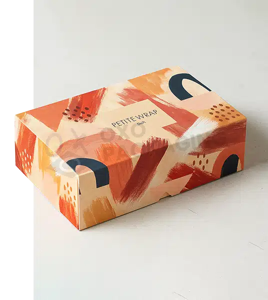 custom printed small rectangle packaging boxes