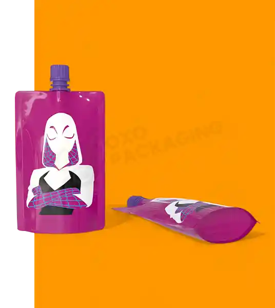 Custom Printed Spouted Stand up Barrier Pouches Boxes