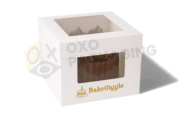 Custom Printed Square Boxes for Cakes Packaging