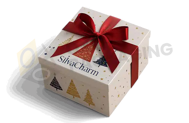 custom sturdy white gift boxes