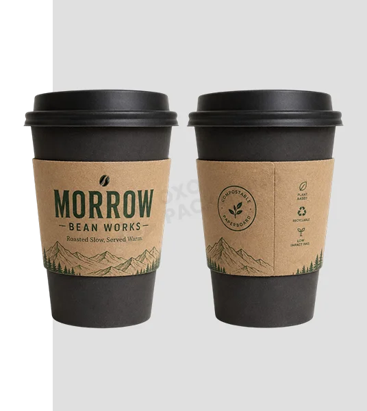 customized coffee sleeves boxes