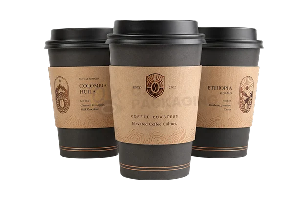 customized cup sleeves packaging