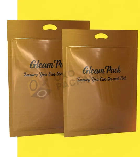 customized gold mylar bags