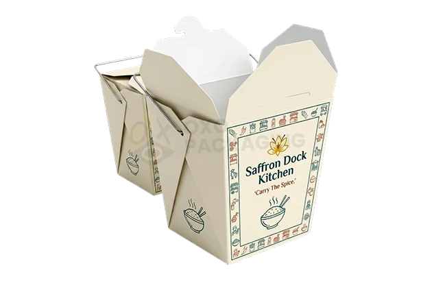 customized printed chinese food boxes