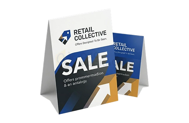 customized printed table tents