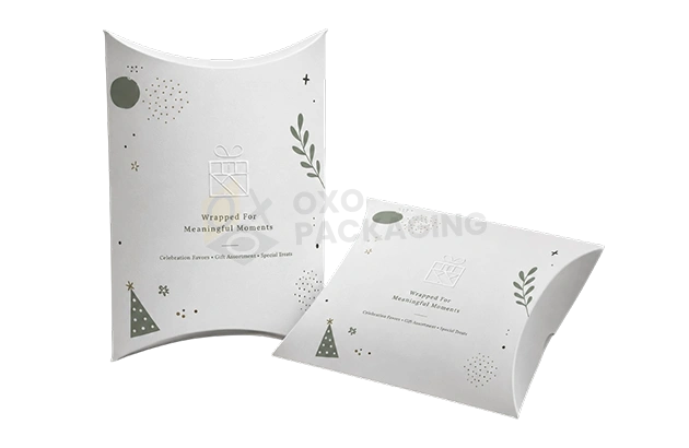 customized white pillow packaging