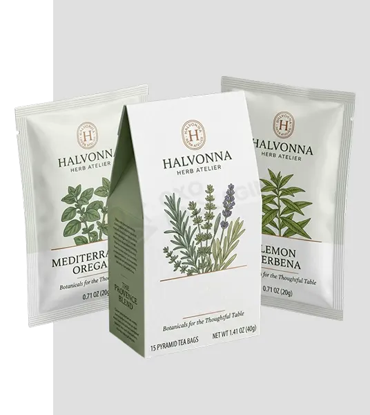 herb clamshell packaging