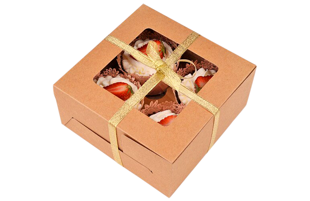 Customized Kraft Cake Boxes