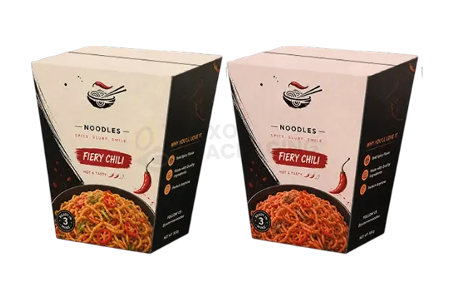 noodle boxes with logo