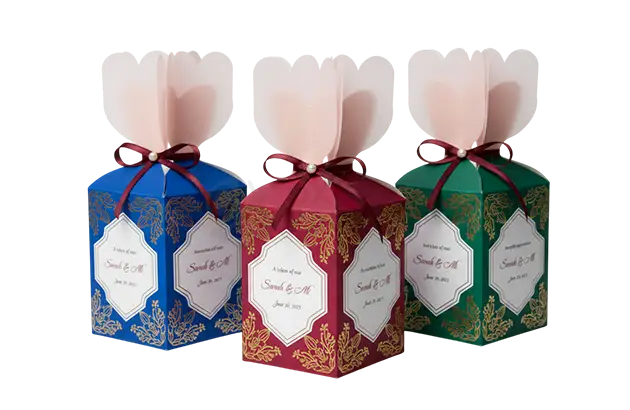 personalized wedding favor boxes