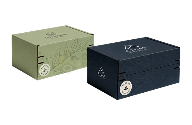 printed tear away box