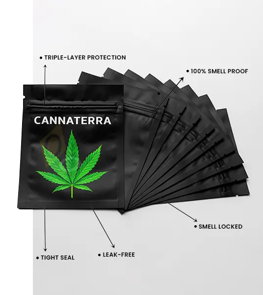 smell proof mylar one