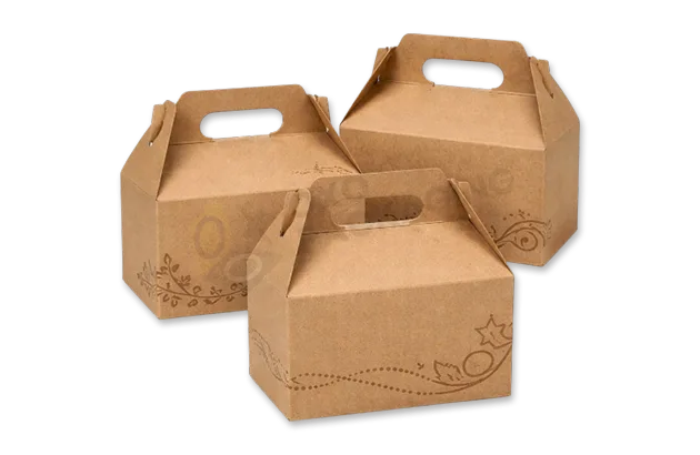 wholesale Kraft gable boxes