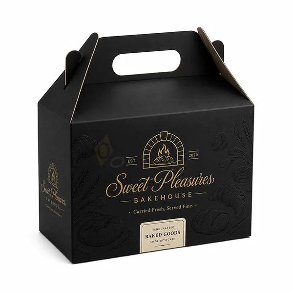 custom black gable boxes