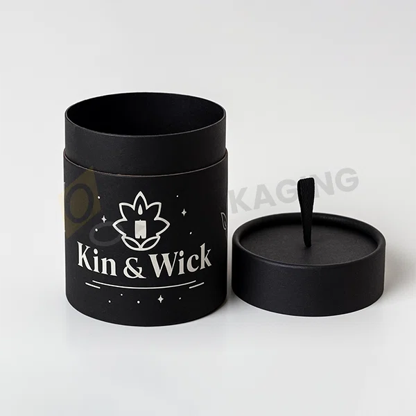 Black Paper Candle Tube Wholesale