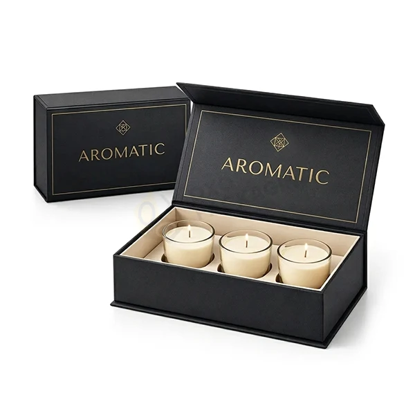 candle display packaging