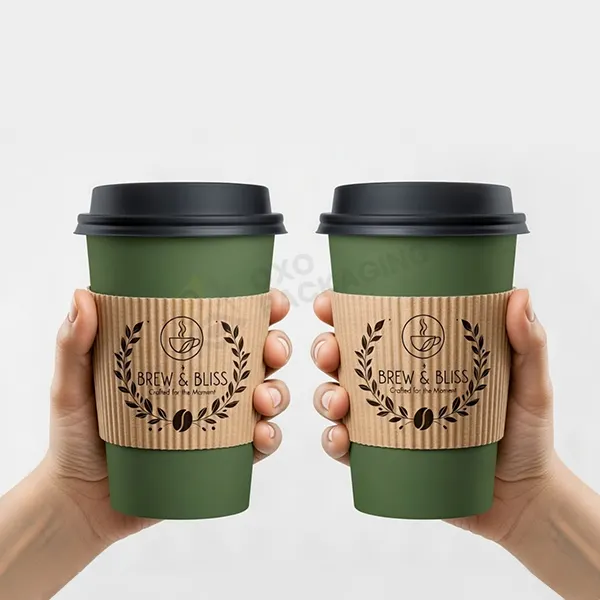 coffee cup cardboard sleeve