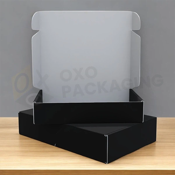 Custom Black Mailer Boxes