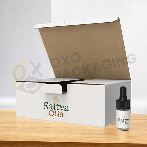 custom body oil packaging