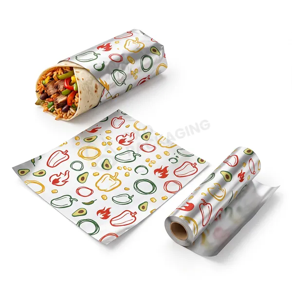 Custom Burrito Wrapping Paper bulk