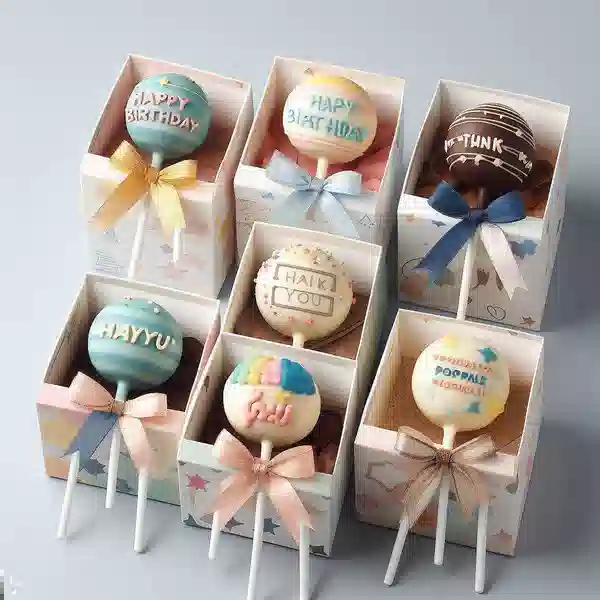 Custom Cake Pop Boxes