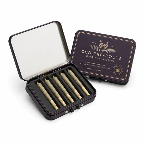 Custom CBD Pre-Roll Tin boxes