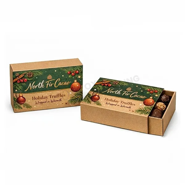 Custom Christmas Chocolate Boxes