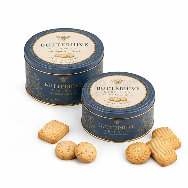 custom cookie tin boxes bulk
