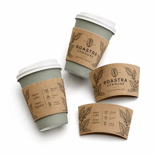 custom cup sleeves packaging