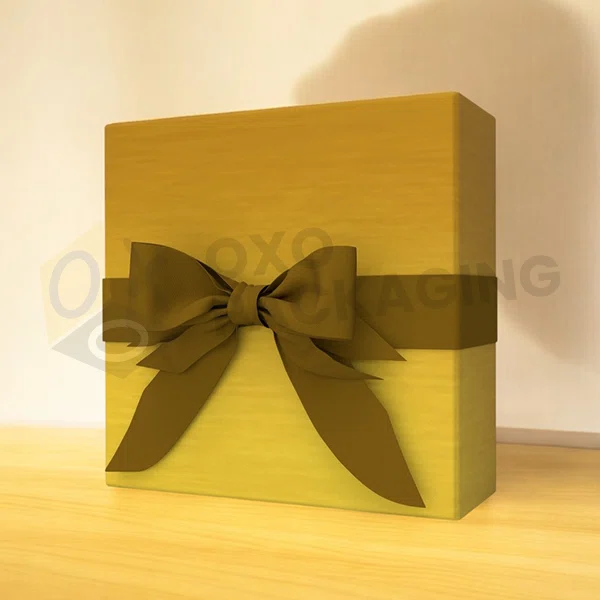 Custom Gold Gift Boxes
