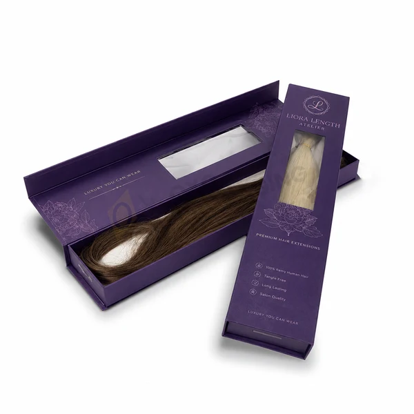 Custom Hair Extension Packaging